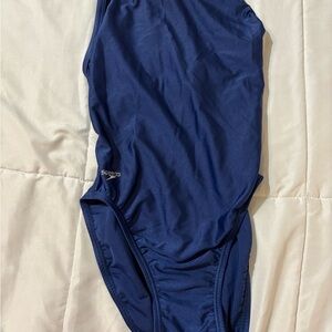 Speedo Navy Racing Swimsuit